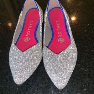 Rothys limited edition silver points